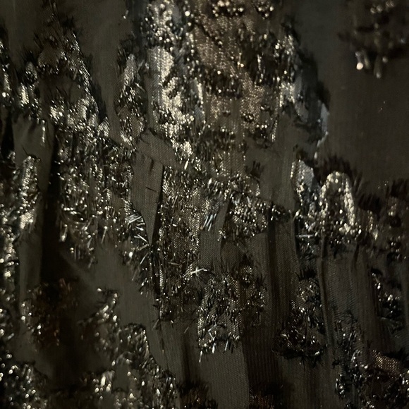 NWT Dainty Jewells Black Long Sleeve Maxi Formal Dress - Picture 6 of 14